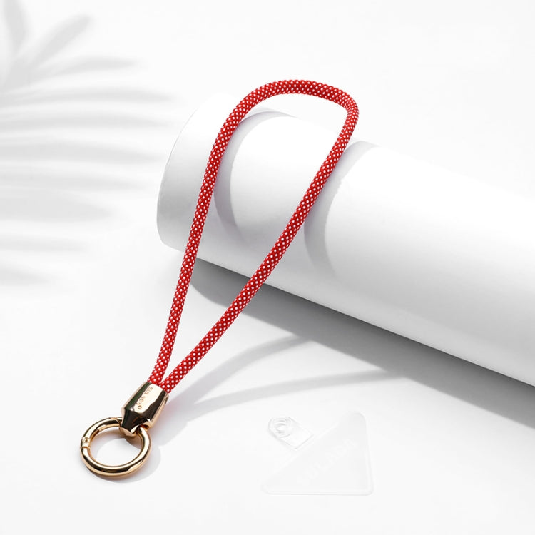 SULADA Multifunctional Universal Mobile Phone Wrist Lanyard(Red White) - Lanyards & Wrist Straps by SULADA | Online Shopping South Africa | PMC TechLife | Buy Now Pay Later Mobicred