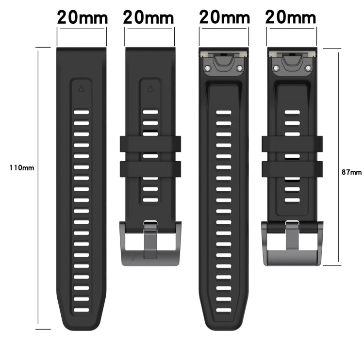 Compatible with Garmin Epix Pro 42mm Solid Color Silicone Watch Band(Roland Purple) - free shipping - PMC TechLife - Order now!