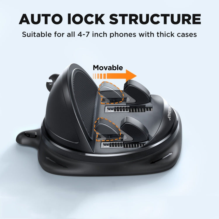 JOYROOM JR-ZS354 360 Degrees Rotatable Dashboard Car Phone Holder(Black) - Car Holders by JOYROOM | Online Shopping South Africa | PMC Jewellery | Buy Now Pay Later Mobicred