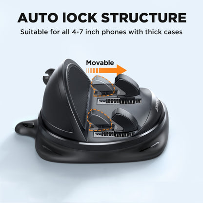 JOYROOM JR-ZS354 360 Degrees Rotatable Dashboard Car Phone Holder(Black) - Car Holders by JOYROOM | Online Shopping South Africa | PMC Jewellery | Buy Now Pay Later Mobicred