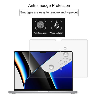 For MacBook Pro 16.2 inch A2485/A2780 25pcs 9H Laptop Screen Explosion-proof Tempered Glass Protective Film - Screen Protectors by PMC Jewellery | Online Shopping South Africa | PMC Jewellery