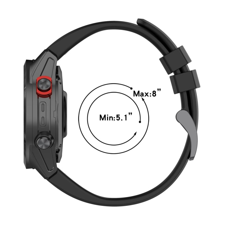 Compatible with Garmin Instinct 2X Solar Solid Color Silicone Watch Band(Orange) - Watch Bands by PMC TechLife | Online Shopping South Africa | PMC TechLife | Buy Now Pay Later Mobicred