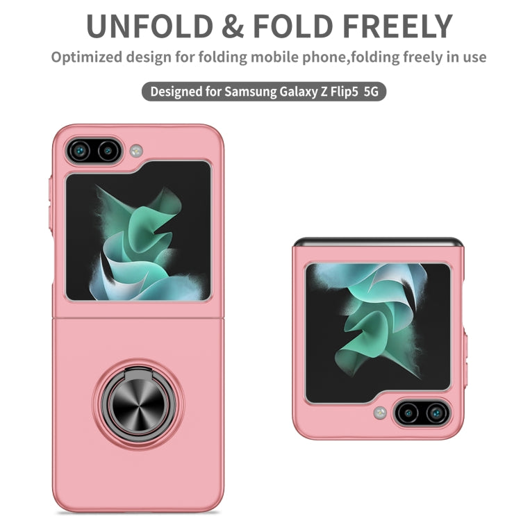 For Samsung Galaxy Z Flip5 5G Armor Ring Holder Phone Case(Pink) - free shipping - PMC TechLife - Order now!