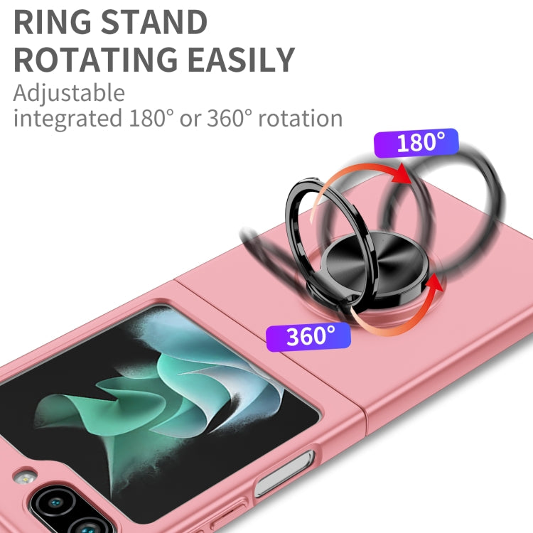 For Samsung Galaxy Z Flip5 5G Armor Ring Holder Phone Case(Pink) - free shipping - PMC TechLife - Order now!