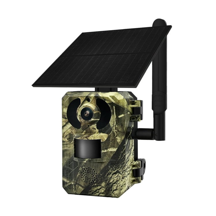 ESCAM QF380 4MP Network Solar PIR Alert Smart Wildlife Hunting Camera, 4G:AU Version(Camouflage) - Hunting Cameras by ESCAM | Online Shopping South Africa | PMC Jewellery | Buy Now Pay Later Mobicred