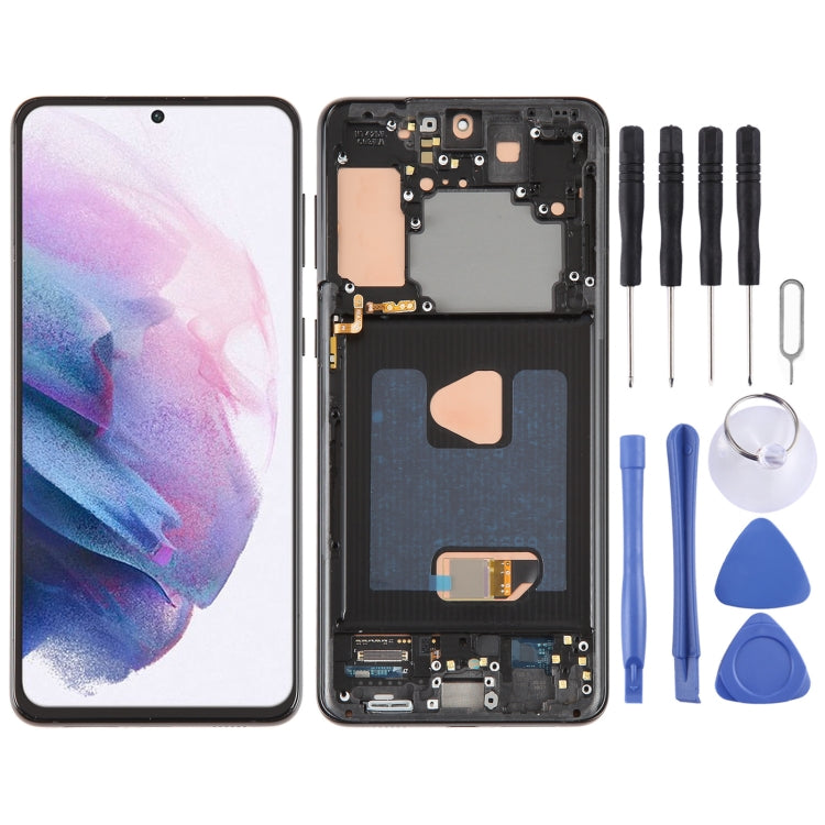 For Samsung Galaxy S21+ 5G SM-G996B OLED LCD Screen Digitizer Full Assembly with Frame - LCD Screen by PMC Jewellery | Online Shopping South Africa | PMC Jewellery