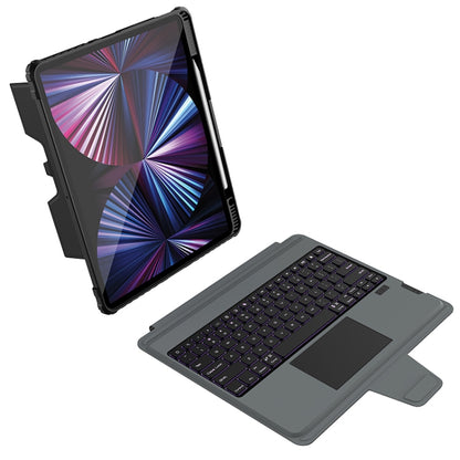 For iPad Pro 12.9 2020/2021/2022 Nillkin Bumper Combo Keyboard Case with Backlight - For iPad Pro by NILLKIN | Online Shopping South Africa | PMC Jewellery | Buy Now Pay Later Mobicred