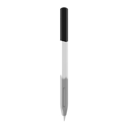 For Apple Pencil 2 LOVE MEI Rainbow Liquid Silicone Protective Pen Case(Black) - Pencil Accessories by LOVE MEI | Online Shopping South Africa | PMC Jewellery