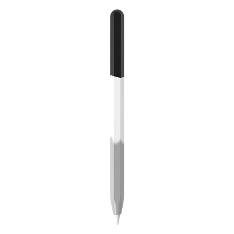 For Apple Pencil 1 LOVE MEI Rainbow Liquid Silicone Protective Pen Case(Black) - Pencil Accessories by LOVE MEI | Online Shopping South Africa | PMC TechLife
