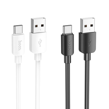 hoco X96 Hyper 1m 27W USB to USB-C / Type-C Charging Data Cable(White) - USB-C & Type-C Cable by hoco | Online Shopping South Africa | PMC Jewellery