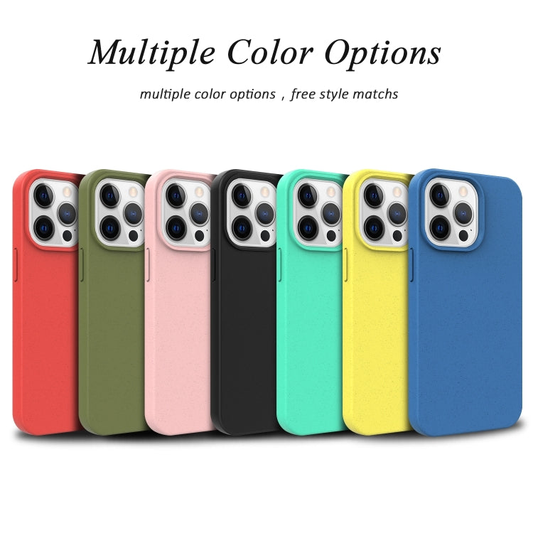 For iPhone 15 Pro Starry Series Shockproof Straw Material + TPU Protective Case(Blue) - free shipping - PMC TechLife - Order now!
