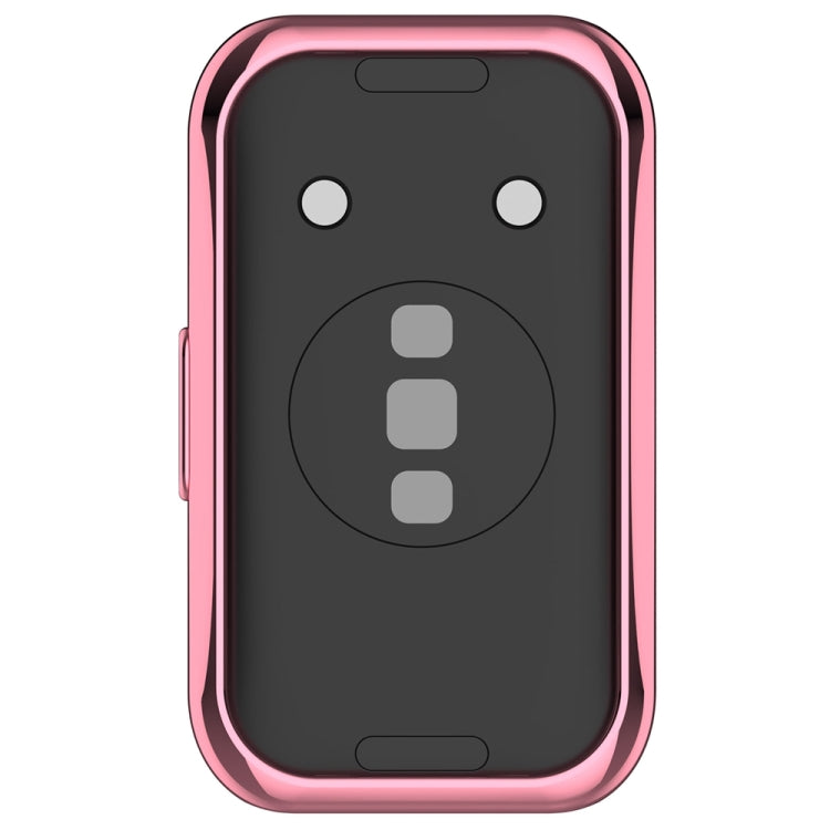 For Huawei Band 10 / 9 / 8 Full Coverage TPU Electroplating Watch Protective Case(Pink) - free shipping - PMC TechLife - Order now!