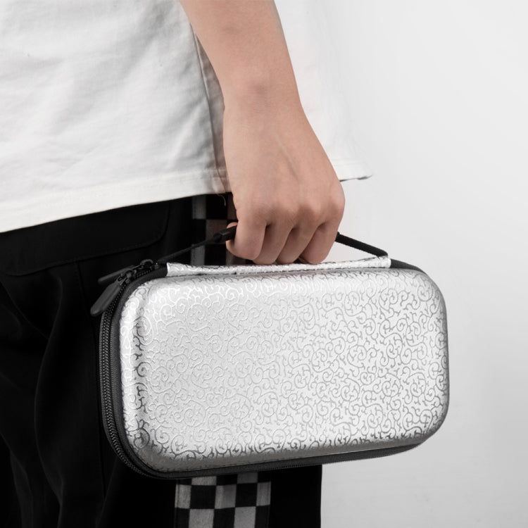 For Nintendo Switch Game Console Dragon Claw Pattern Storage Bag(Silver) - Bags by PMC TechLife | Online Shopping South Africa | PMC TechLife