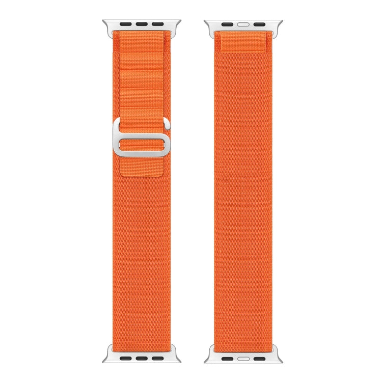 For Apple Watch Ultra 2 49mm DUX DUCIS GS Series Nylon Loop Watch Band(Orange) - Watch Bands by DUX DUCIS | Online Shopping South Africa | PMC TechLife | Buy Now Pay Later Mobicred