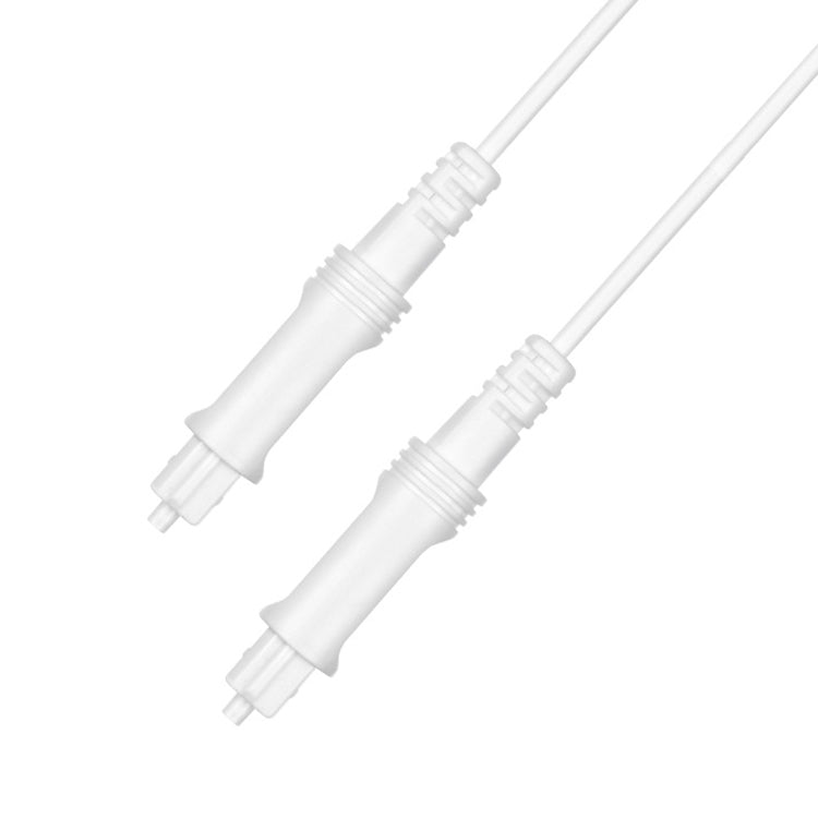 20m EMK OD2.2mm Digital Audio Optical Fiber Cable Plastic Speaker Balance Cable(White) - Audio Optical Cables by EMK | Online Shopping South Africa | PMC Jewellery