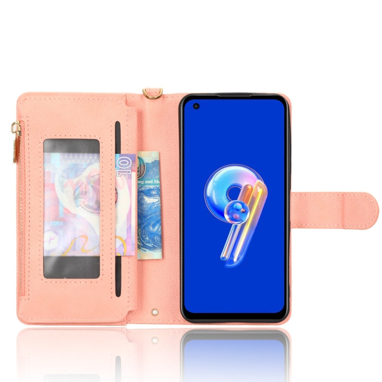 For ASUS Zenfone 10 / 9 Litchi Texture Zipper Leather Phone Case(Pink) - free shipping - PMC TechLife - Order now!
