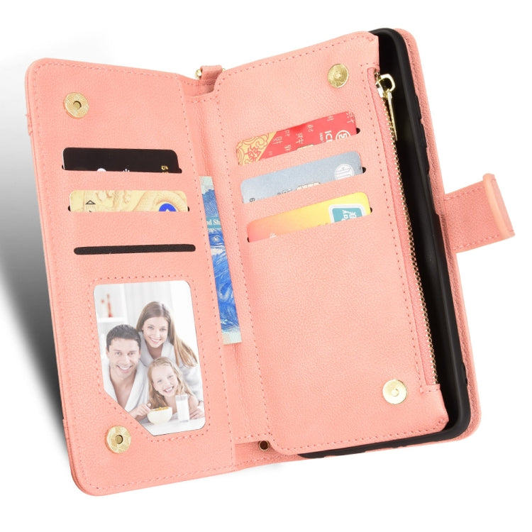 For ASUS Zenfone 10 / 9 Litchi Texture Zipper Leather Phone Case(Pink) - free shipping - PMC TechLife - Order now!
