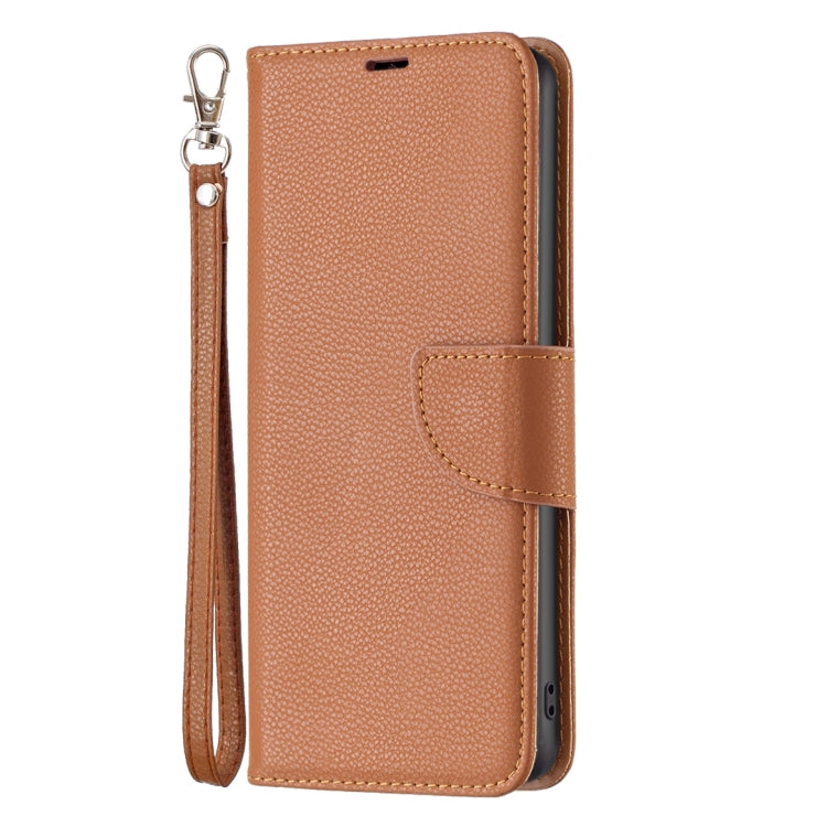 For Samsung Galaxy A25 5G Litchi Texture Pure Color Flip Leather Phone Case(Brown) - free shipping - PMC TechLife - Order now!