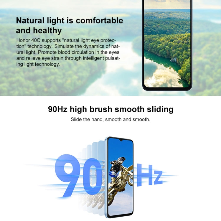 Honor Play 40C 5G, 6GB+128GB, 108MP Camera, 6.56 inch MagicOS 7.1 Snapdragon 480 Plus Octa Core up to 2.2GHz, Network: 5G, Not Support Google Play(Magic Night Black) - Honor by Huawei | Online Shopping South Africa | PMC Jewellery | Buy Now Pay Later Mobicred