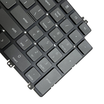 For Dell Latitude 5520 5521 Precision 3560 3561 US Version Backlight Laptop Keyboard(Black) - Dell Spare Parts by PMC Jewellery | Online Shopping South Africa | PMC Jewellery