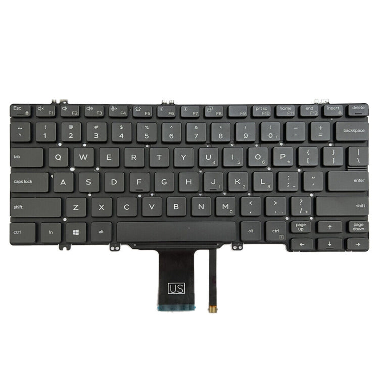 For Dell Latitude 7300 5300 5200 US Version Backlight Laptop Keyboard(Black) - Dell Spare Parts by PMC TechLife | Online Shopping South Africa | PMC TechLife | Buy Now Pay Later Mobicred