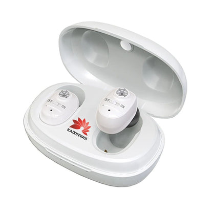 KAIXINWEI VHP-1607B DC3.7V In-ear Bluetooth Hearing Aid Sound Amplifier(White) - Hearing Aids by PMC Jewellery | Online Shopping South Africa | PMC Jewellery