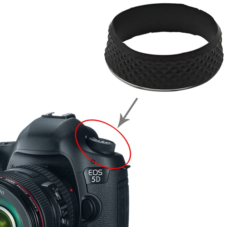 For Canon EOS 5D Mark III Mode Turntable Rubber Leather - Others by PMC TechLife | Online Shopping South Africa | PMC TechLife