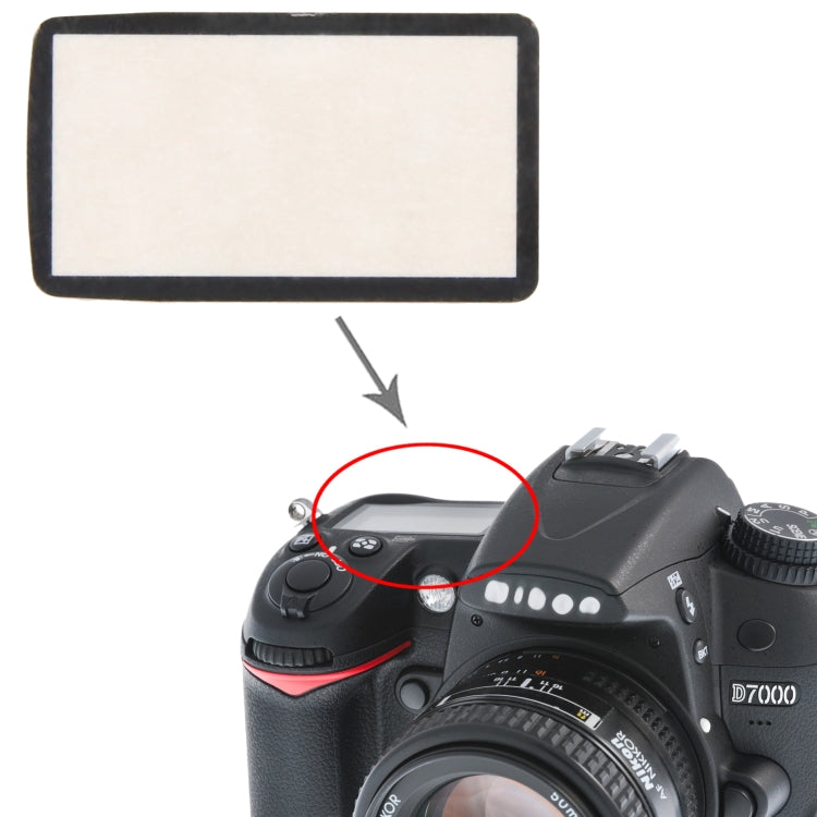 For Nikon D7000 Top Cover Shoulder LCD Outer Lens - free shipping - PMC TechLife - Order now!