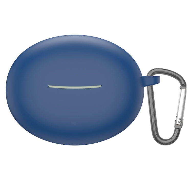 For Xiaomi Redmi Buds 4 Active Shockproof Silicone Earphone Protective Case with Hook(Midnight Blue) - Xiaomi Earphone Case by PMC TechLife | Online Shopping South Africa | PMC TechLife