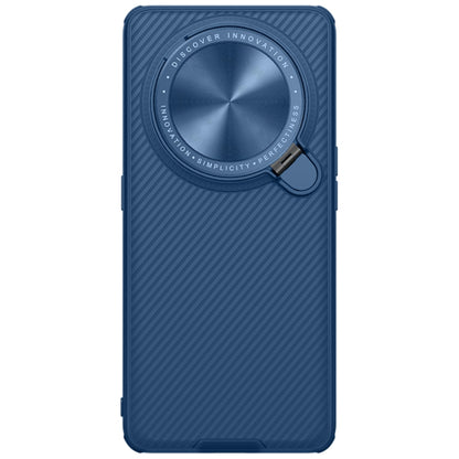 For OPPO Find X6 Pro NILLKIN Black Mirror Prop CD Texture Mirror Phone Case(Blue) - OPPO Cases by NILLKIN | Online Shopping South Africa | PMC Jewellery | Buy Now Pay Later Mobicred