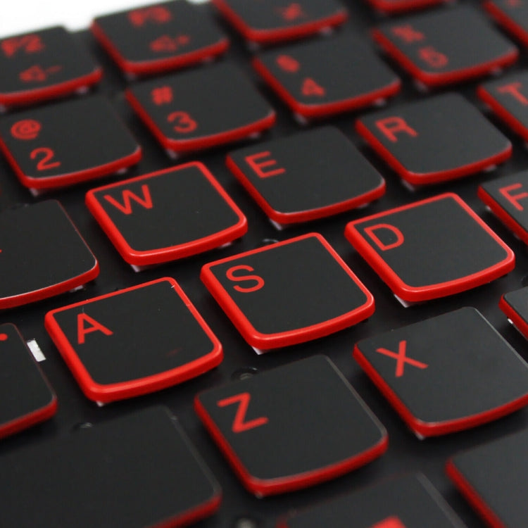 For Lenovo Y520 US Version Backlight Laptop Keyboard(Red Word) - Lenovo Spare Parts by PMC TechLife | Online Shopping South Africa | PMC TechLife | Buy Now Pay Later Mobicred