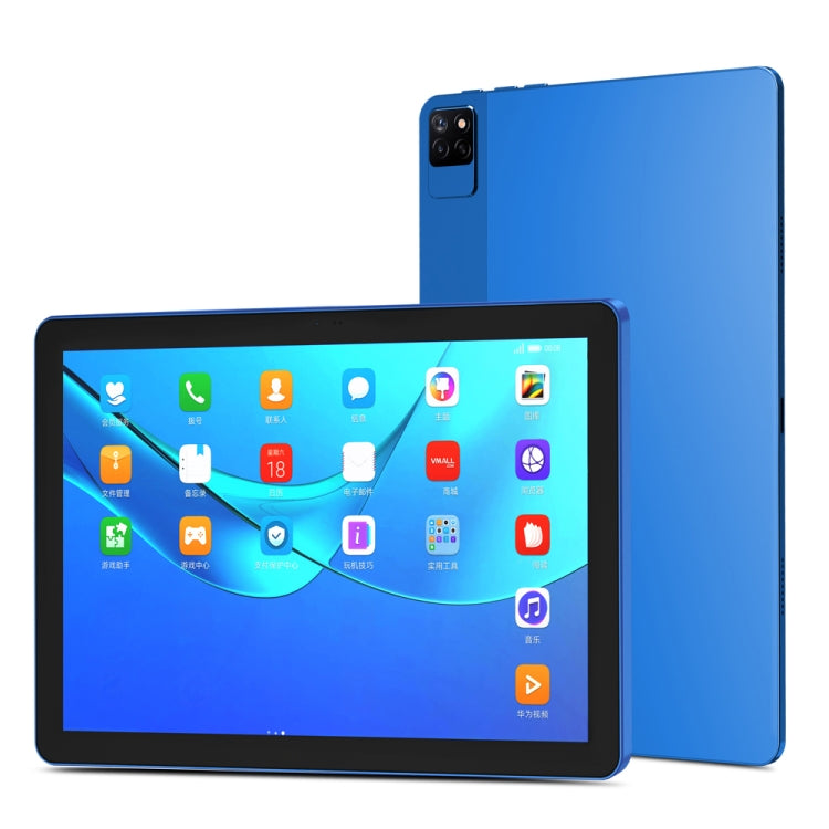 BDF P40 4G LTE Tablet PC 10.1 inch, 8GB+256GB, Android 12 MTK6762 Octa Core, Support Dual SIM, EU Plug(Blue) - BDF by BDF | Online Shopping South Africa | PMC Jewellery | Buy Now Pay Later Mobicred