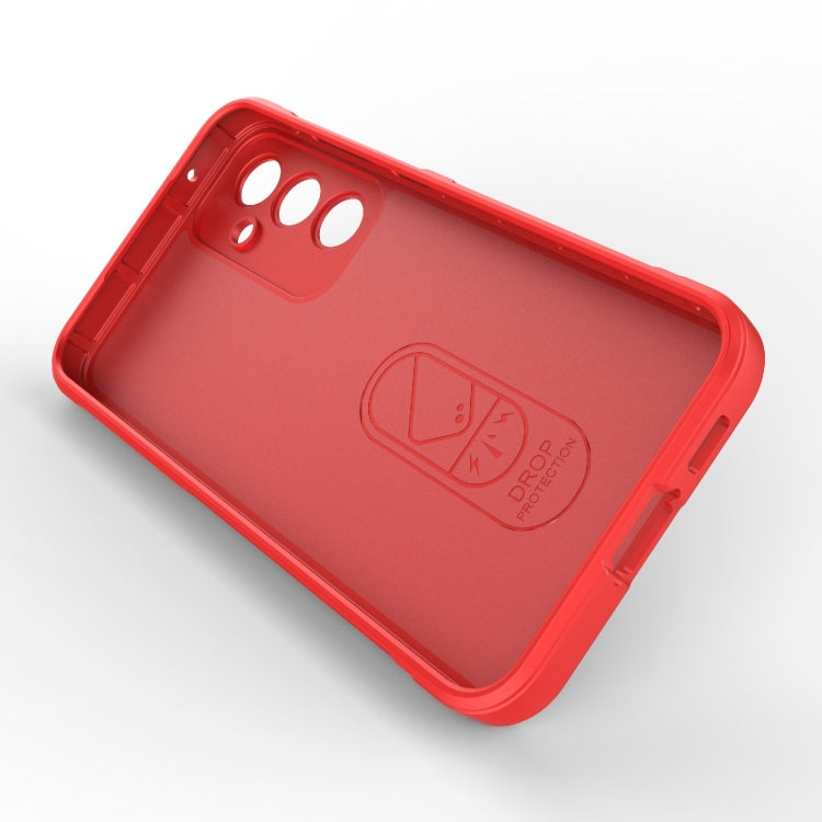 For Samsung Galaxy S23 FE 5G Magic Shield TPU + Flannel Phone Case(Red) - free shipping - PMC TechLife - Order now!