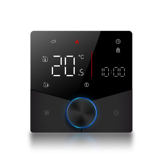 BHT-009GCLW Boiler Heating WiFi Smart Home LED Thermostat(Black) - Thermostat & Thermometer by PMC Jewellery | Online Shopping South Africa | PMC Jewellery