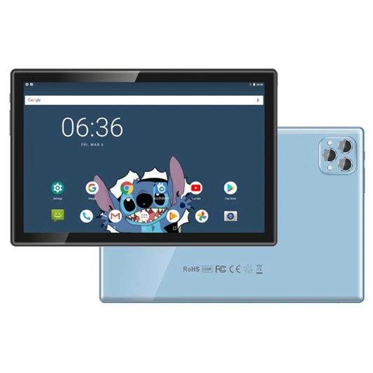 BDF P50 4G LTE Tablet PC 10.1 inch, 8GB+128GB, Android 11 MTK6755 Octa Core, Support Dual SIM, EU Plug(Blue) - BDF by BDF | Online Shopping South Africa | PMC Jewellery | Buy Now Pay Later Mobicred