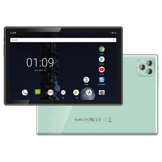 BDF P50 4G LTE Tablet PC 10.1 inch, 8GB+128GB, Android 11 MTK6755 Octa Core, Support Dual SIM, EU Plug(Green) - BDF by BDF | Online Shopping South Africa | PMC Jewellery | Buy Now Pay Later Mobicred