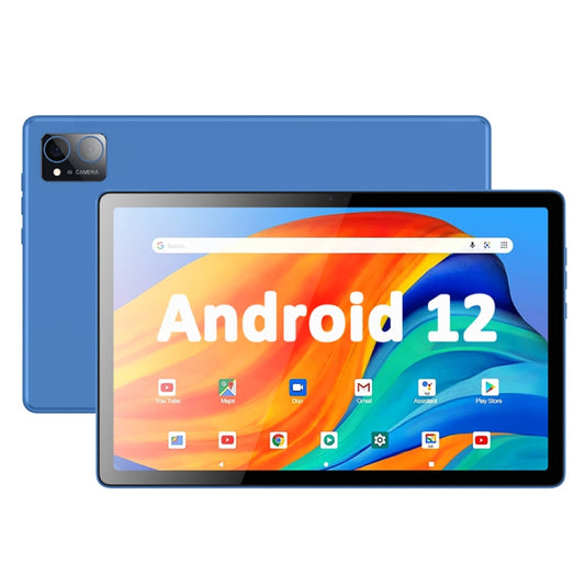 BDF P60 4G LTE Tablet PC 10.1 inch, 8GB+256GB, Android 12 MTK6762 Octa Core, Support Dual SIM, EU Plug(Blue) - BDF by BDF | Online Shopping South Africa | PMC Jewellery | Buy Now Pay Later Mobicred