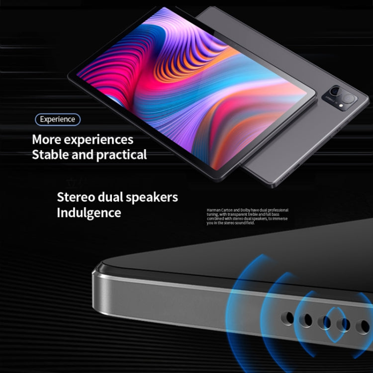 BDF P60 4G LTE Tablet PC 10.1 inch, 8GB+256GB, Android 12 MTK6762 Octa Core, Support Dual SIM, EU Plug(Blue) - free shipping - PMC TechLife - Order now!