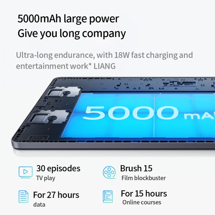 BDF P90 4G LTE Tablet PC 10.1 inch, 8GB+128GB, Android 11 MTK6755 Octa Core, Support Dual SIM, EU Plug(Grey) - free shipping - PMC TechLife - Order now!