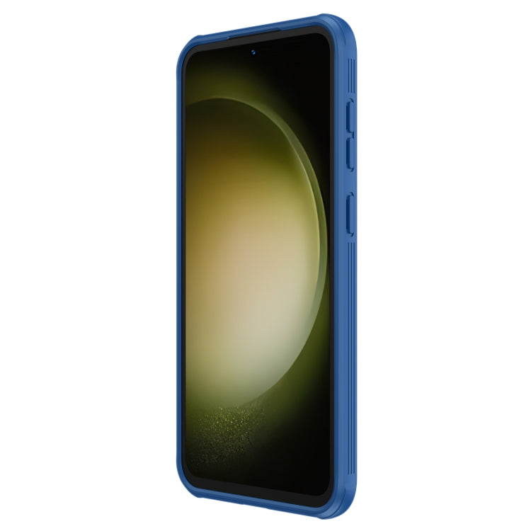 For Samsung Galaxy S23 FE NILLKIN Black Mirror Pro Series Camshield PC Phone Case(Blue) - free shipping - PMC TechLife - Order now!