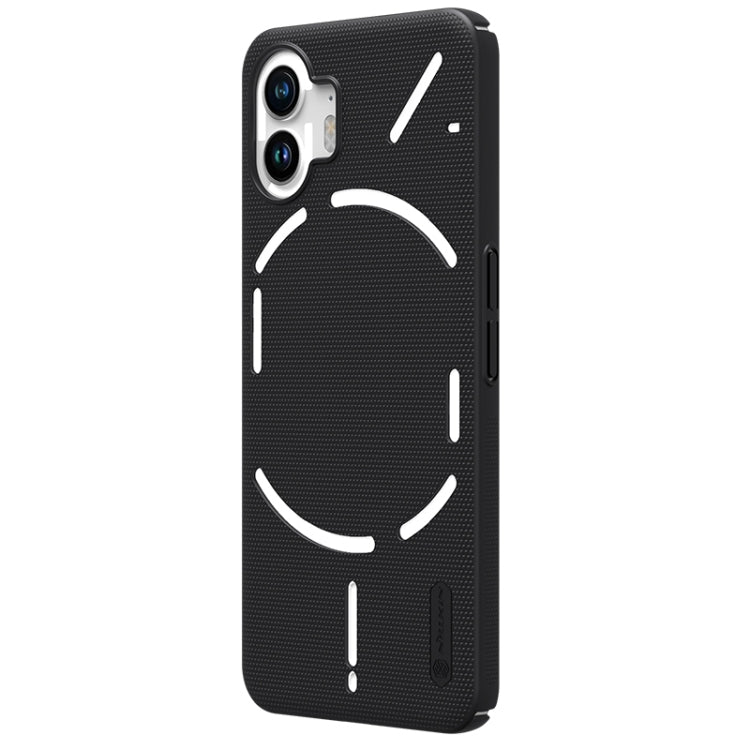 For Nothing Phone 2 NILLKIN Frosted Shield Phone Protective Case(Black) - More Brand by NILLKIN | Online Shopping South Africa | PMC Jewellery