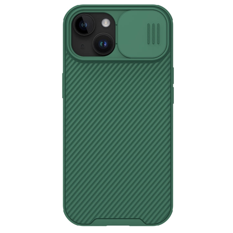 For iPhone 15 Plus NILLKIN CamShield Pro PC Phone Case(Green) - iPhone 15 Plus Cases by NILLKIN | Online Shopping South Africa | PMC Jewellery