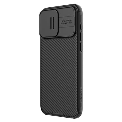 For iPhone 15 Pro Max NILLKIN CamShield Pro PC Phone Case(Black) - iPhone 15 Pro Max Cases by NILLKIN | Online Shopping South Africa | PMC Jewellery | Buy Now Pay Later Mobicred