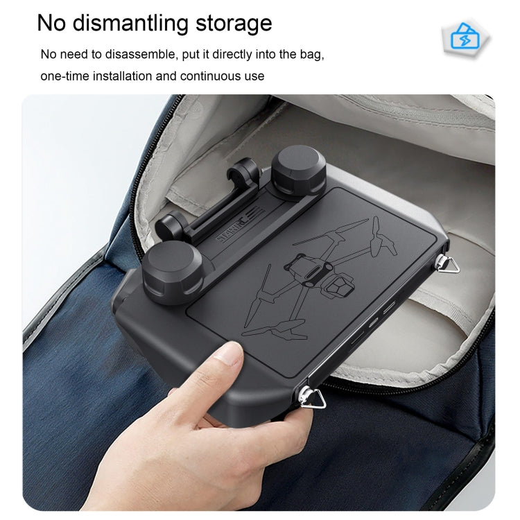 For DJI RC Pro STARTRC Remote Control Sunshade Protection Cover(Black) - Others by STARTRC | Online Shopping South Africa | PMC TechLife