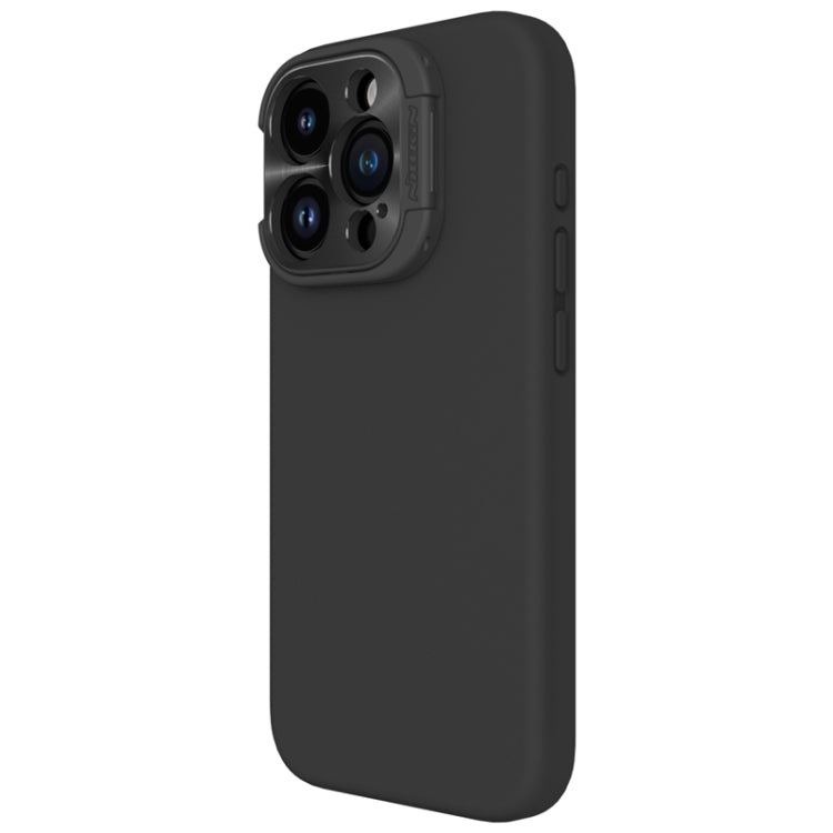 For iPhone 15 Pro NILLKIN Lens Wing Magsafe Magnetic Phone Case(Black) - iPhone 15 Pro Cases by NILLKIN | Online Shopping South Africa | PMC Jewellery | Buy Now Pay Later Mobicred