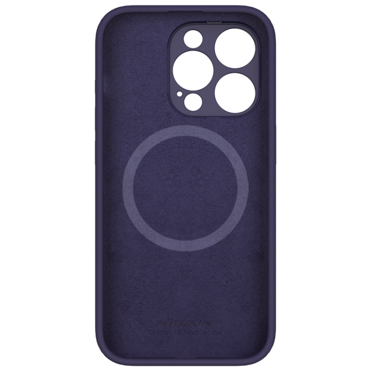 For iPhone 15 Pro NILLKIN Lens Wing Magsafe Magnetic Phone Case(Purple) - iPhone 15 Pro Cases by NILLKIN | Online Shopping South Africa | PMC Jewellery | Buy Now Pay Later Mobicred