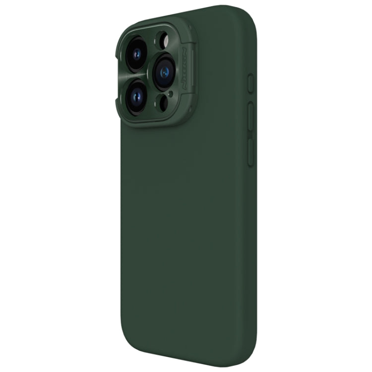 For iPhone 15 Pro Max NILLKIN Lens Wing Magsafe Magnetic Phone Case(Green) - iPhone 15 Pro Max Cases by NILLKIN | Online Shopping South Africa | PMC Jewellery | Buy Now Pay Later Mobicred