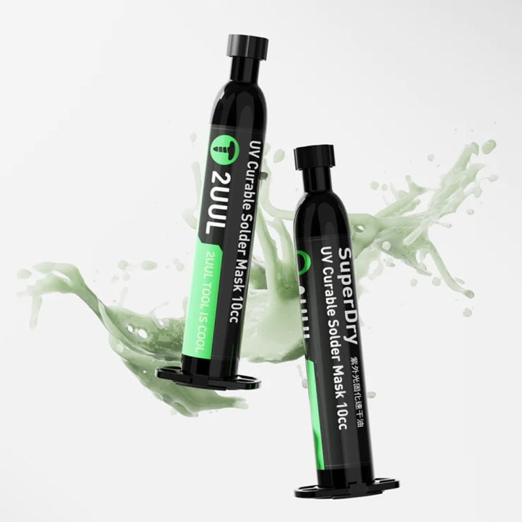 2UUL SC55 Super Dry UV Curable Solder Mask 10cc - Repair Glue Series by 2UUL | Online Shopping South Africa | PMC TechLife | Buy Now Pay Later Mobicred