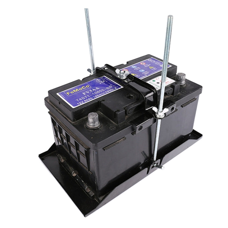 Car Universal Battery Bracket Adjustable Battery Fixed Holder + Base Tray, Size:28.5cm Base + 19cm Bracket - Engine Fittings by PMC TechLife | Online Shopping South Africa | PMC TechLife