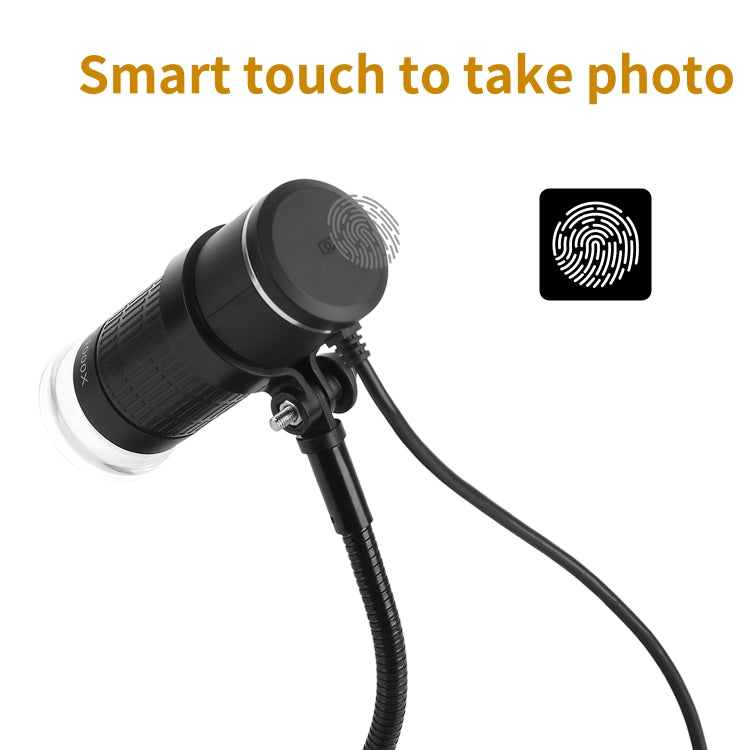 AN104 1000X 3 in 1 Digital Microscope with Helical Tube Bracket - Digital Microscope by PMC Jewellery | Online Shopping South Africa | PMC Jewellery | Buy Now Pay Later Mobicred